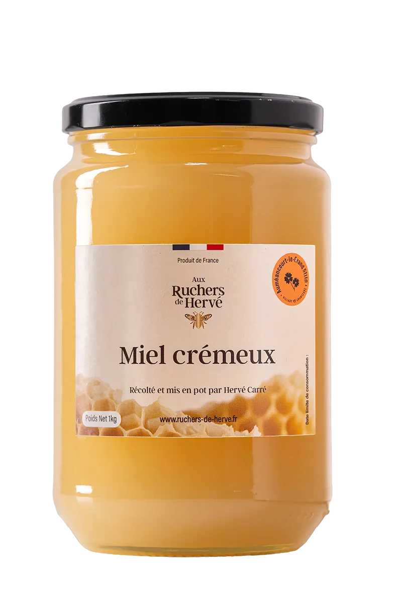 Miel crémeux
